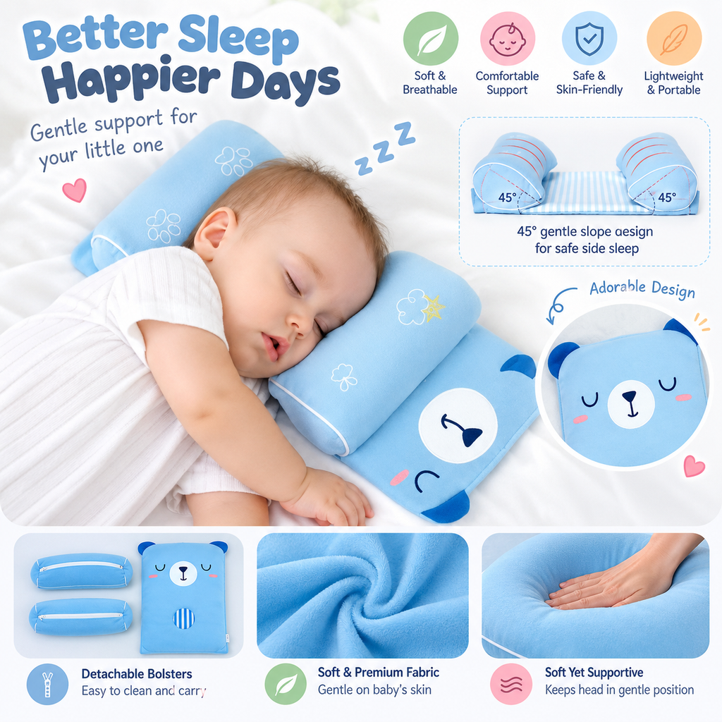 Baby Shaping Head Support Pillow